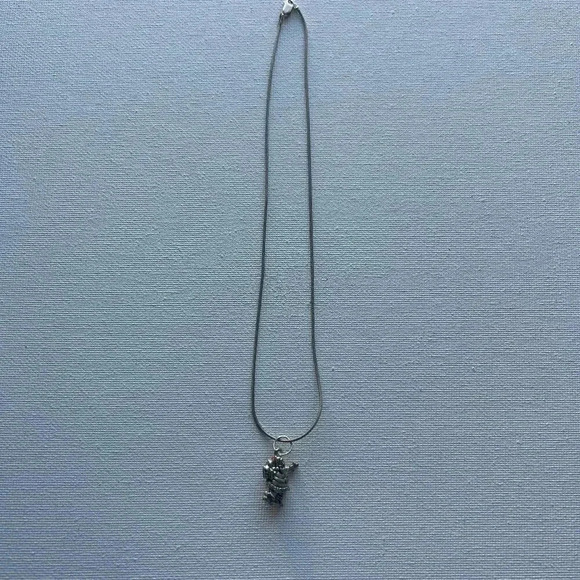 Vintage Santa Claus Christmas Pendant Necklace - Picture 6 of 6